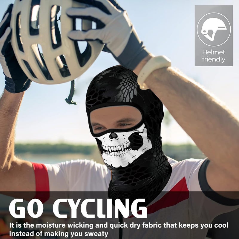 Obacle Balaclava Face Mask Men Women Lightweight for Ski Hunting Cycling Fishing - Image 5